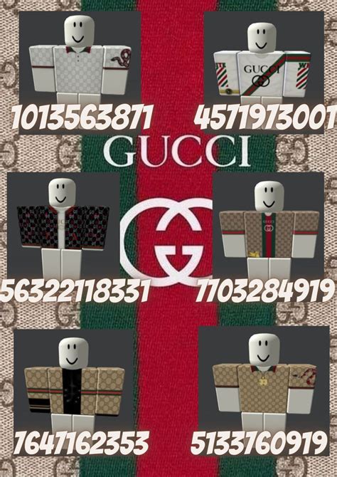 roblox gucci clothes|Gucci shirt Roblox code.